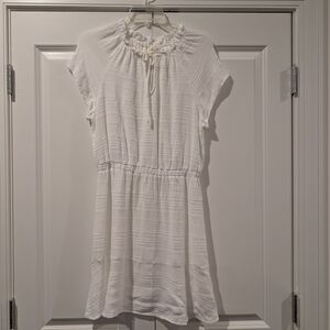 Cloth & Stone White Textured Blouse